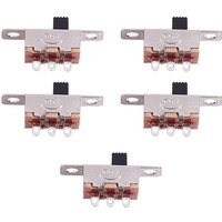 5 StüCk X Ein-Aus 2 Position SPDT 1P2T Panel Mini Schiebeschalter LöTfahne SS12F15G3 von TLILY