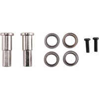 Tlily - 5Mm Metall Kombinator Rad Nabe Sechskant Adapter mit Lager Upgrade ZubehöR für D12 1/10 Rc pkw Teile von TLILY