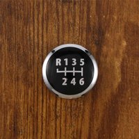 Tlily - 6 Gang Schalt Emblem Abzeichen kappe Für Transporter T5 / T6 Mk5 Mk6 von TLILY