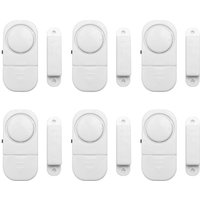 6 Sätze/Paket Drahtlose Anti-Diebstahl Wohnung Einbruchalarm Tür Alarm Fenster für Home Security diy Magnetsensor von TLILY
