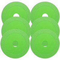 6 Stück 100 mm Steinplatten-Schleifscheiben, Glas-Trennscheiben für Winkelschleifer, Fliesen und Schleifscheiben von TLILY
