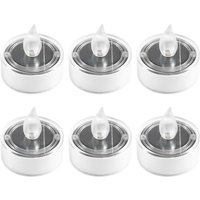 6PCS Solar-Kerzenlicht, wasserdicht, dekoratives Außenlicht von TLILY