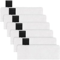 Tlily - 6er-Pack Mikrofaser-Mopptücher, kompatibel mit Dampfreinigern von Kärcher EasyFix SC2, SC3, SC4, SC5 von TLILY