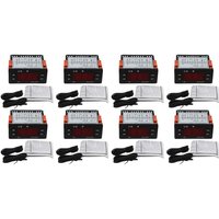 Tlily - 8X ETC-974 Digitaler Temperatur Regler Mikrocomputer Thermostat Thermostat Kälte Alarm 220V Sensor Tlily - 8X ETC-974 Digitaler Temperatur Regler Mikrocomputer Thermostat Thermostat Kälte Alarm 220V Sensor von TLILY