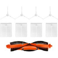 9PCS Ersatz Ersatzteile für Roboter Vakuum E10 E12 B112 Zubehör Wichtigsten Seite Pinsel Hepa-Filter von TLILY