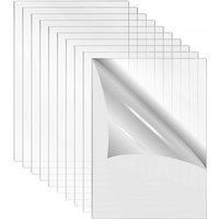 Tlily - Acrylplatte, klares gegossenes Plexiglas, 4 x 6 Zoll, 0,08 Zoll dick (2 mm), für Fotorahmenersatz, DIY-Displayprojekte, Basteln von TLILY