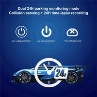 Tlily - Auto dvr Fahren Video Recorder Frontkamera 1080P für V90 S90 2017-2021 XC60 2018-2021 Wifi Parkplatz Monitor Cam von TLILY