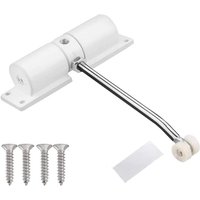 Automatischer Türschließer, Sicherheitsfederschließer aus Zinklegierung, einstellbares 30-kg-Schließscharnier Automatischer Türschließer, Sicherheitsfederschließer aus Zinklegierung, einstellbares 30-kg-Schließscharnier von TLILY