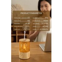Candlelight Atmosphere Light Aromatherapie Luftbefeuchter Diffusor a von TLILY