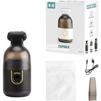 Desktop-Reinigung Desktop-Mini-Staubsauger Tragbare Handreinigungsmaschine Büro Fahrzeug Zuhause Kabellos Schwarz Desktop-Reinigung Desktop-Mini-Staubsauger Tragbare Handreinigungsmaschine Büro Fahrzeug Zuhause Kabellos Schwarz von TLILY