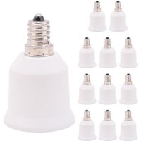 E12 auf E26 Adapter Lampenfassung Mittlerer Sockel E27 Konverter von TLILY
