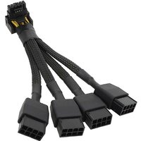 Tlily - FüR gpu RTX4090 RTX4080 4X8 Pin pci-e auf 16 Grafikkarte Stromkabel 12VHPWR Stecker 90 Grad Winkelkabel von TLILY
