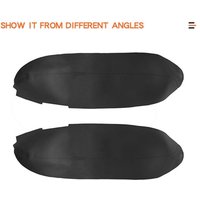 Tlily - Für Acura rl 2005-2012 Mikrofaser Leder Auto Innen 2 stücke Vordertür Armlehne Panel Abdeckung Trim Schwarz Tlily - Für Acura rl 2005-2012 Mikrofaser Leder Auto Innen 2 stücke Vordertür Armlehne Panel Abdeckung Trim Schwarz von TLILY