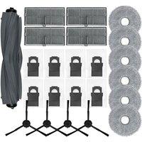 Für Roboterstaubsauger, Hauptbürstenfilter, Wischlappen, Staubbeutel von TLILY