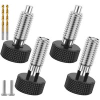 Tlily - Griffsatz mit geriffeltem Edelstahlschloss M6 für rollende Werkzeugkästen (2er-Set) von TLILY