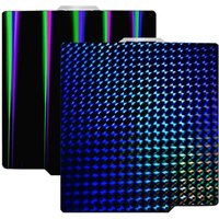 H1H-Bauplatte für A1/X1C/X1/P1P/P1S 3D-Drucker, 257 x 257 mm doppelseitige Federplatte (Lichtstrahl + Phantom) von TLILY