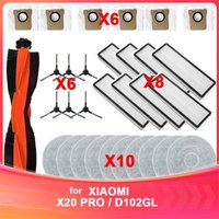 Kompatibel mit Roboterstaubsauger X20 pro / D102GL Teile von TLILY