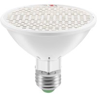 LED-Pflanzenlichter E27 200 LEDs Wachstumslampe Vollspektrum für Zimmerpflanzen Gewächshaus und Garten Sukkulenten Blumen von TLILY