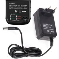 Tlily - Li-Akku-Ladegerät für 10,8 v 14,4 v 20 v LBXR20, EU-Stecker von TLILY