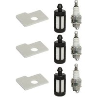 Luftfilter-Kraftstoff-Zündkerzensatz für Kettensägen-Ersatzteile Luftfilter-Kraftstoff-Zündkerzensatz für Kettensägen-Ersatzteile von TLILY
