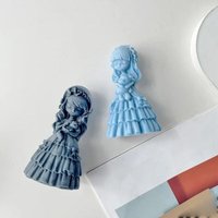 Mädchen Kerze Silikonform Hochzeitsdekor Handgefertigtes Geschenk von TLILY