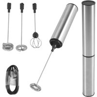 Milchaufschäumer Handheld Kaffee Elektrischer Schneebesen von TLILY