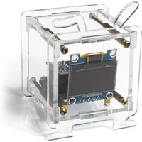 Tlily - Mini Elektronische Uhr diy Kit oled 2,4G wifi Zeit Temperatur Luftfeuchtigkeit Datum Woche Wettervorhersage Anzeige dc 5V von TLILY