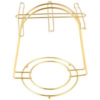 Tlily - Nordische WohnküChe Tischplatte Kaffee Becher Halter 6 Tassen StäNder Gold Metall Gestell Abfluss Organisator von TLILY