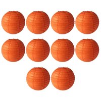 Tlily - Orangerote Papierlaternen, runde DIY-Laternen, geeignet für Hochzeiten, Einkaufszentren, Schulen, Outdoor-Aktivitäten Tlily - Orangerote Papierlaternen, runde DIY-Laternen, geeignet für Hochzeiten, Einkaufszentren, Schulen, Outdoor-Aktivitäten von TLILY