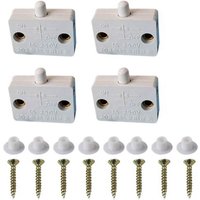 Pcs Schrank Tür Schalter Lampe Schubladen Öffnen auf Schließen Anwendbar zu 12V 24V 110V Weiß von TLILY