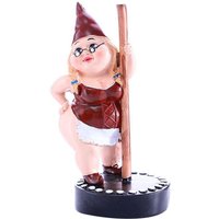 Pole-Dance-Zwerg-Statue Aus Kunstharz, Tanzendes Sexy Stripper-MäDchen und Weibliche Dame--Figur für die Vitrine, Personalisierbar, Lustig von TLILY