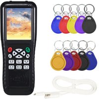 Tlily - RFID-Kopierer mit VollstäNdiger Dekodierungsfunktion Smart Key nfc ic id Duplicator Reader Writer (T5577 uid Key) von TLILY