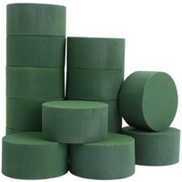 Runde Blumen Schaum Packung mit 20 StüCk, Nass Florist Block Arrangement ZubehöR für Projekt, Party Dekoration von TLILY