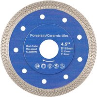 Sägeblätter für Fliesen, Keramik, Marmor, Platten, Steinschneideblätter und langlebige Materialien 115 x 22,23 mm von TLILY