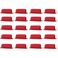 Stiftehalter 20er Set selbstklebend Silikon für Schreibtisch und andere Oberflächen rot Stiftehalter 20er Set selbstklebend Silikon für Schreibtisch und andere Oberflächen rot von TLILY