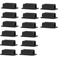 Stifthalter-Set mit 15 Stück, selbstklebend für den Schreibtisch oder andere Zwecke, Bleistift- und Markerhalter, Lehrerbedarf Stifthalter-Set mit 15 Stück, selbstklebend für den Schreibtisch oder andere Zwecke, Bleistift- und Markerhalter, Lehrerbedarf von TLILY