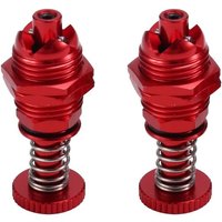 Tlily - Stücke 35mm Höhe Push Butto Luke Kabine Federdeckel Schloss für rc Boot Schiff Karosserie Ersatzteile Rot Tlily - Stücke 35mm Höhe Push Butto Luke Kabine Federdeckel Schloss für rc Boot Schiff Karosserie Ersatzteile Rot von TLILY