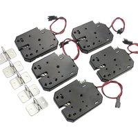 Tlily - Türschlösser 5 stücke dc 12V Kleines elektromagnetisches Schloss Automatischer Verkauf Elektrische Steuerung Mini-Kabinett Elektronische von TLILY