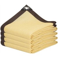 Tlily - UV-Schutz Beige Schattennetz Garten Balkon Pflanzenschuppen Sonnensegel Outdoor Schwimmbad Markisenabdeckung Camping Baldachin,B von TLILY