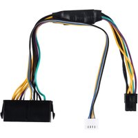 Tlily - atx Main 24 Pin Buchse auf 6 Stecker pci-e Netzteil Netz Kabel Anschluss für Elite 8100 8200 8300 800G1 von TLILY