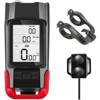Tlily - in 1 Computer Fahrrad Licht usb Fahrrad Lampe Modus Horn Taschenlampe Tachometer Radfahren Front Scheinwerfer Rot Tlily - in 1 Computer Fahrrad Licht usb Fahrrad Lampe Modus Horn Taschenlampe Tachometer Radfahren Front Scheinwerfer Rot von TLILY