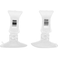 Tlily - r) 2 Stueck 47mm Kalre Plastik Wand Saugnapf Clip Klemme von TLILY