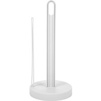 Toilette KüChen Papier Handtuch Halter Rolle Papiertuch Holder Kunststoff Regal Desktop Boden Vertikal Servietten Stand Badezimmer Lagerung-A von TLILY