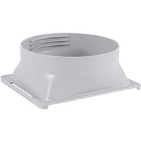 Tlily - Tragbare Klimaanlage Abluftschlauch Kupplung Fenster Adapter a/c Einheit Anschluss Teile & Zubehör Quadratisch auf Rund von TLILY