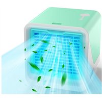 Tragbare Klimaanlage Fan 3-In-1 Befeuchtet Nebel 7 Farbe Licht Kühler Persönliche Conditioner Schreibtisch von TLILY