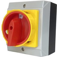 Trennschalter, Verriegelung, festes Vorhängeschloss, drehbar, mit wasserdichtem Gehäuse, 32 a, 3 Phasen, 2 Positionen, Ein-Aus Trennschalter, Verriegelung, festes Vorhängeschloss, drehbar, mit wasserdichtem Gehäuse, 32 a, 3 Phasen, 2 Positionen, Ein-Aus von TLILY