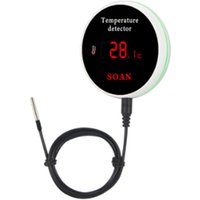 Tuya Smart Home Wifi Temperatursensor Draht Digitales Thermometer Raumwasser Pool Thermostat Alarm EU Stecker von TLILY