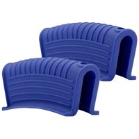 Verdickte Silikon Pfanne Abdeckung Isolierung Ohr Clip Guss Braten Wok Halter, Blau, 2 stücke Verdickte Silikon Pfanne Abdeckung Isolierung Ohr Clip Guss Braten Wok Halter, Blau, 2 stücke von TLILY