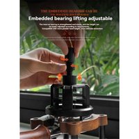 Wdt Tool Espresso-Kaffee-Rührer, Verteiler, verstellbare Tiefe, rotierende Pulvernadel, 58 mm von TLILY