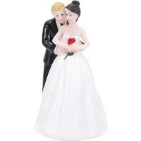 "Yes Zur Rose 'Hochzeitstorte Dekoration Custom Braut Und Bräutigam Paar Figur Hochzeitstorte Topper von TLILY